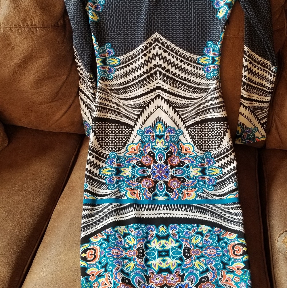 Dress, flitted